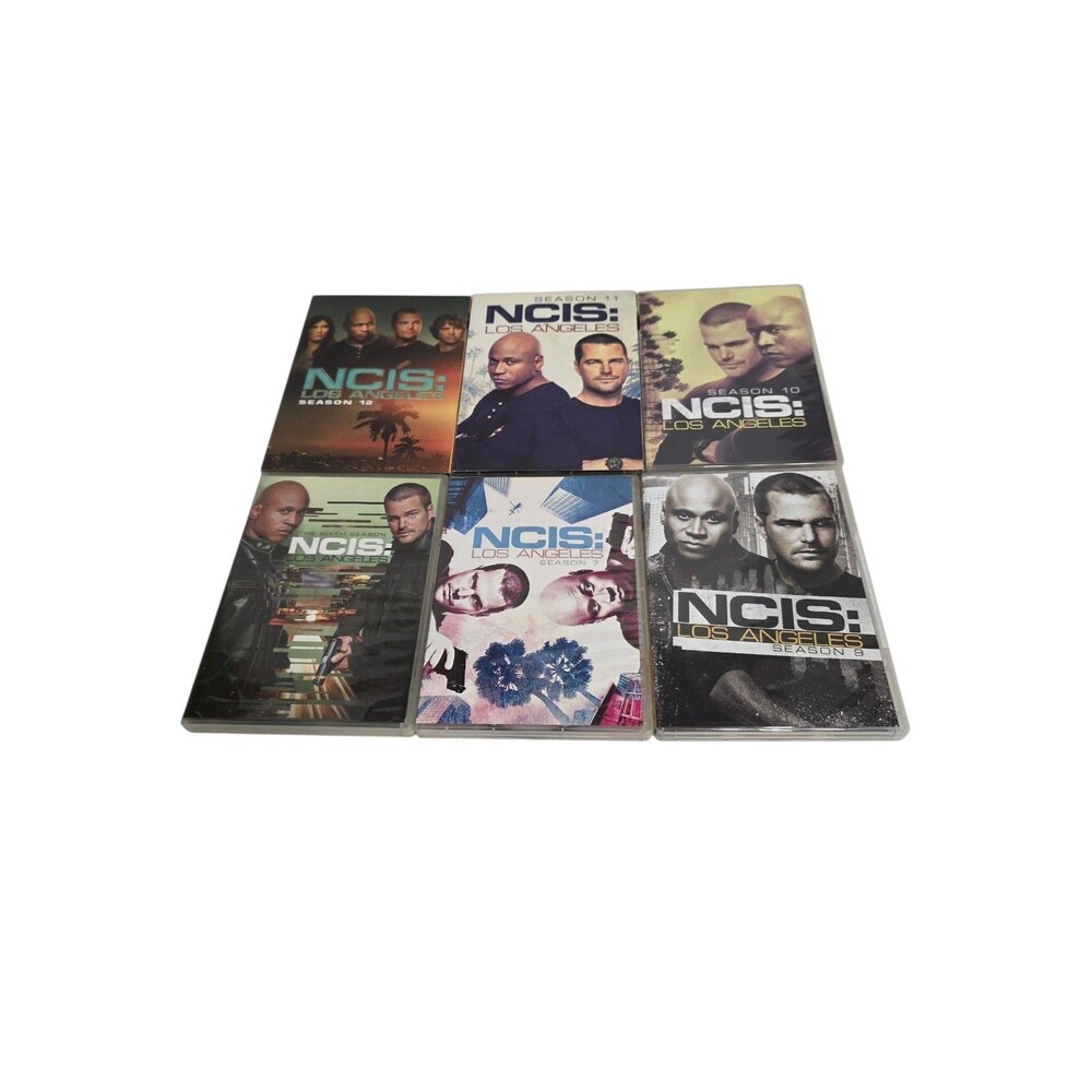 5 NCIS Los Angeles DVDs Seasons 6 & 7 Season 9-12